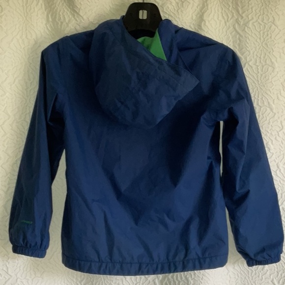 The North Face Kids Blue windbreaker fuzzy liner - Picture 3 of 5